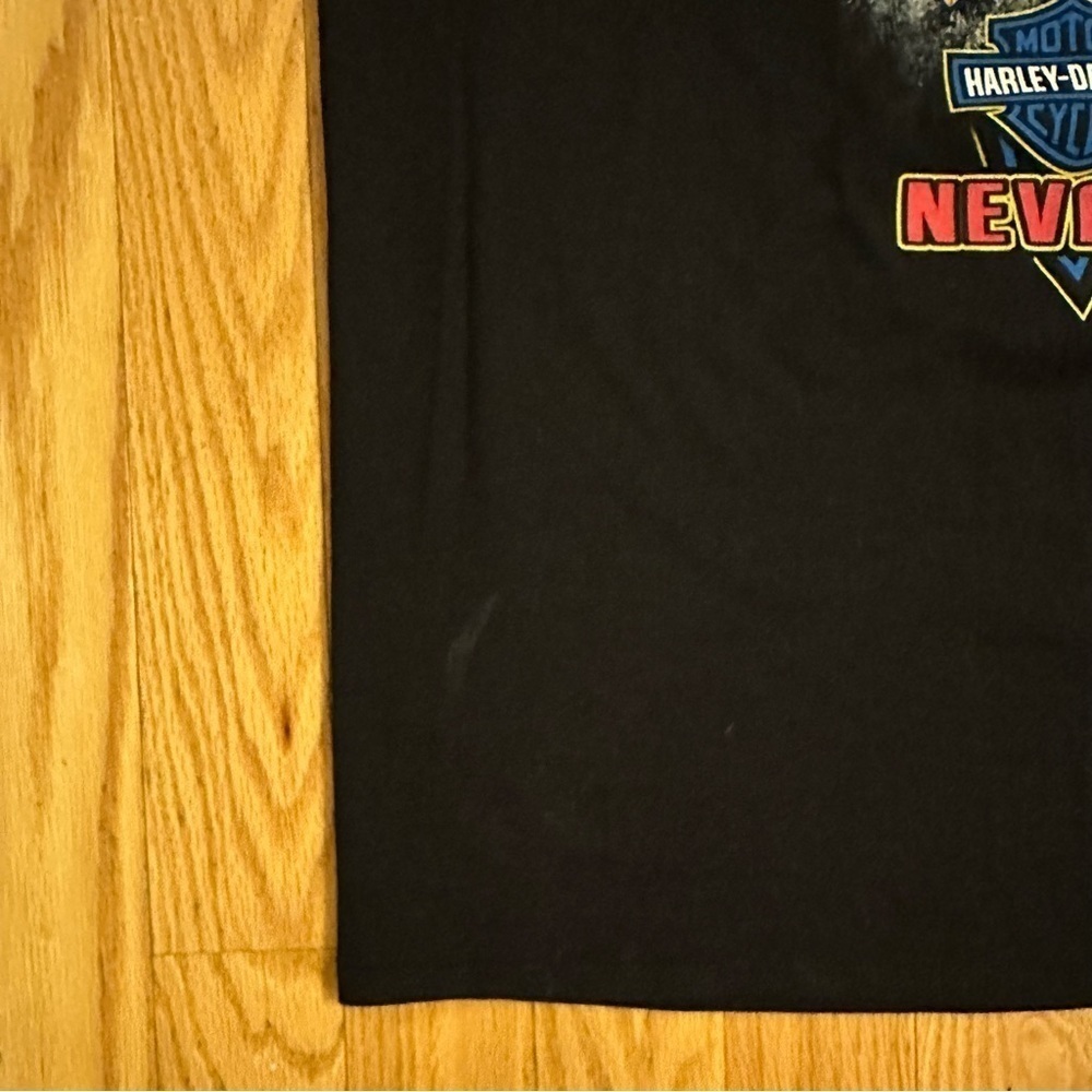 Harley Davidson Motorcycles Las Vegas Sleeveless Muscle TShirt Black Eagle Sz XL - Picture 6 of 6